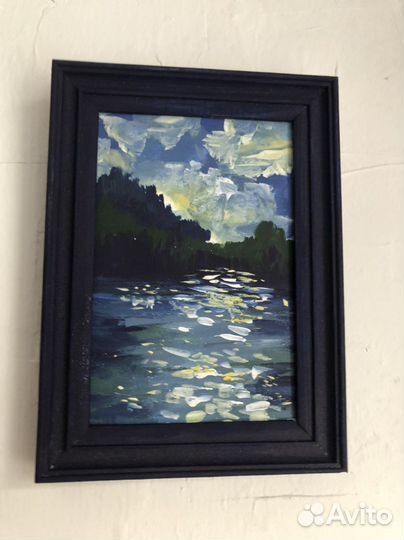 Миниатюра 10 на 15см картина