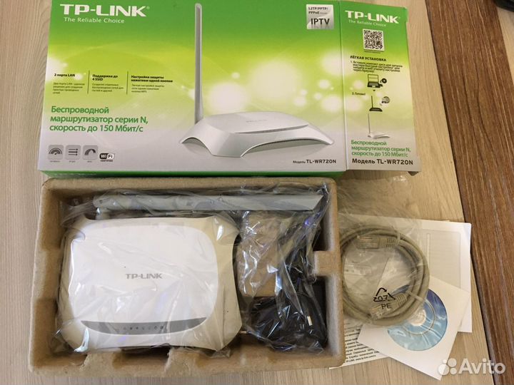 Новый Роутер TP-link wr720n