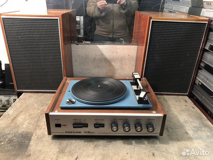 Винил проиг С усилит вега-108