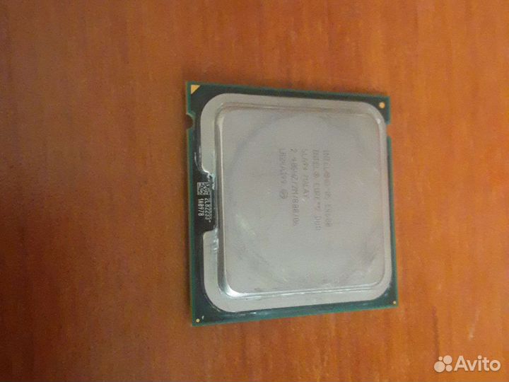 Процессор intel core 2 duo