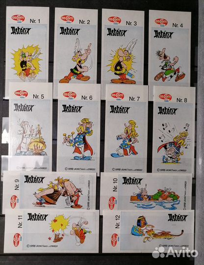 Наклейки 90х. Астерикс (Оригинал)