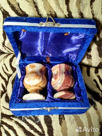 Бокалы из Камня Оникс