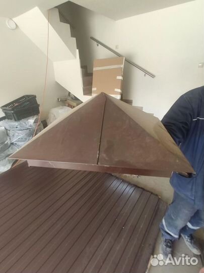 Колпак, парапет