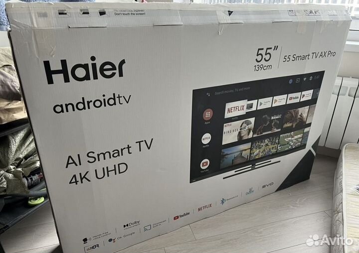 Haier 55 smart tv ax pro
