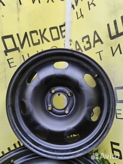 Штампованные диски R16 4x108 6.5J ET 26 Цо 65.1