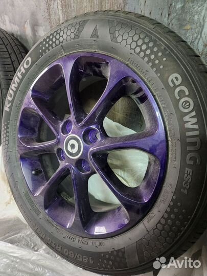 Колеса в сборе 185/60 r15 4x100