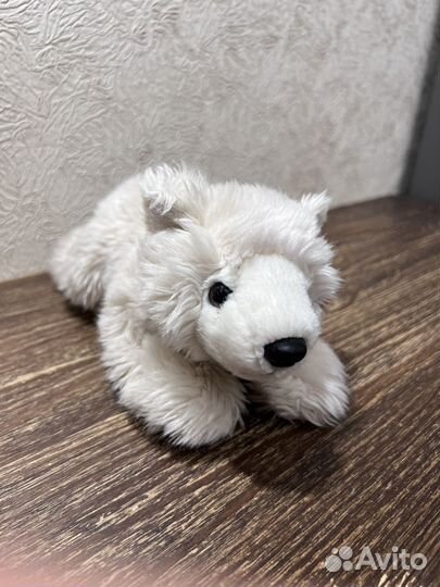 Белый медвежонок игрушка
