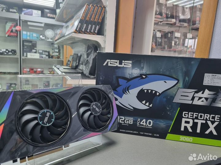 Видеокарта asus GeForce RTX 3060 12 гб