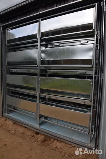 Утепленный курятник для бройлеров