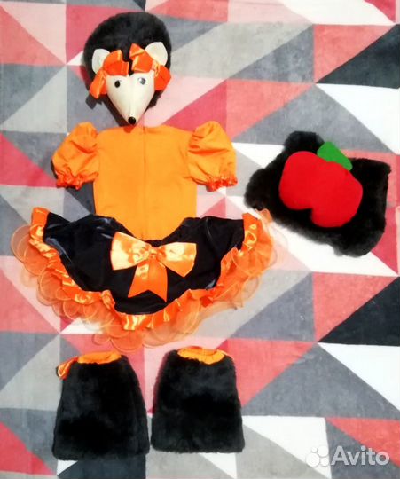 Танцевальный/маскарадный костюм/ёжик