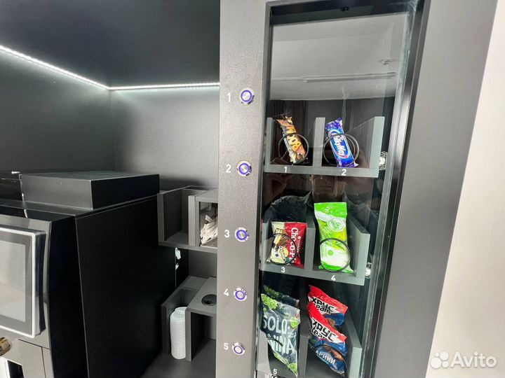 Бизнес на кофе со снековым аппаратом в комплекте