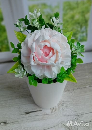 Букет-комплимент из мыла