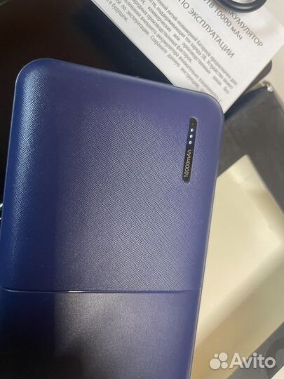 Power bank Awei 10000 мач синий