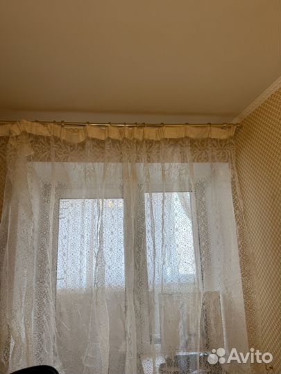 Шторы с карнизом