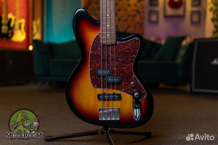 Ibanez Talman Bass TMB100-TFB Tri Fade Burst