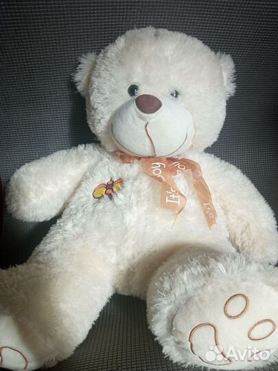 Плюшевый мишка большой 55 см музыкальный бесплатно