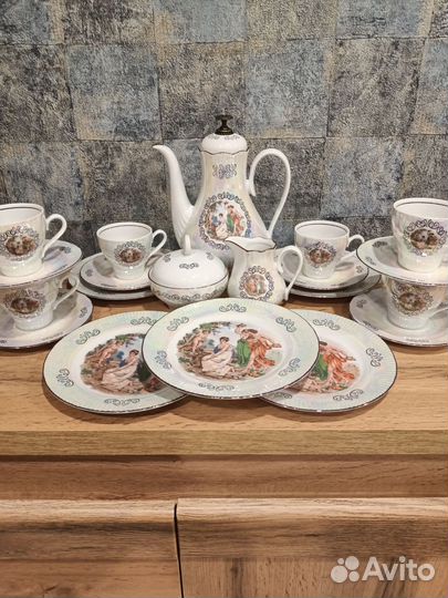 Кофейный сервиз мадонна гдр