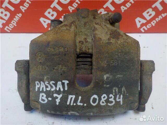 Суппорт передний левый Volkswagen Passat B 7 caxa