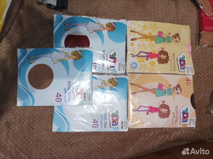 Колготки новые теплые и капроновые 152, 158-164