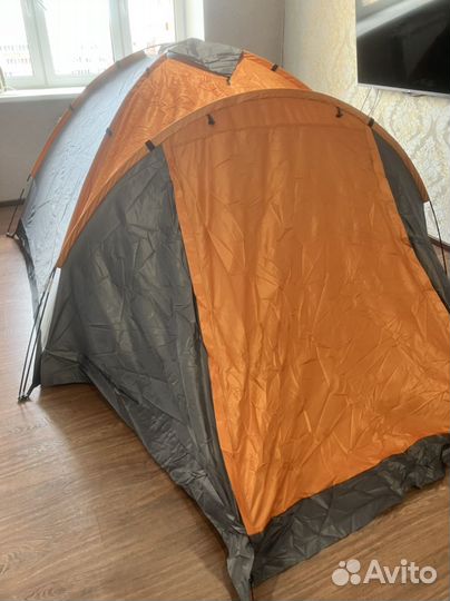 Палатка туристическая 4 местная с тамбуром