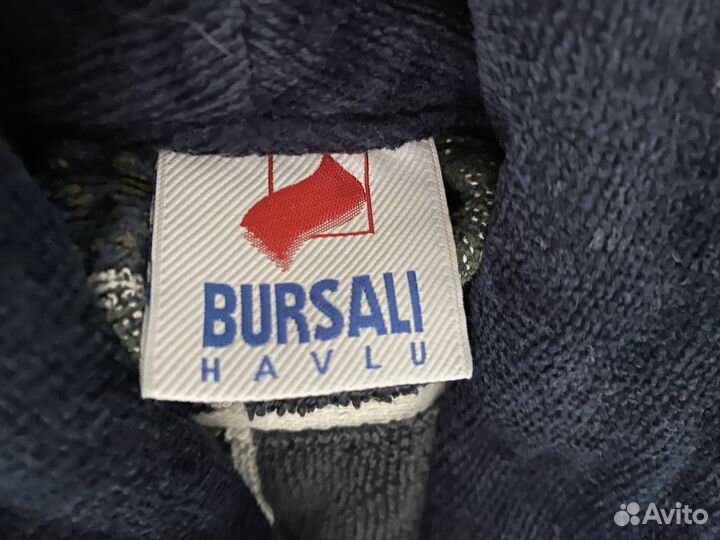 Мужской махровый халат 50р-р bursali