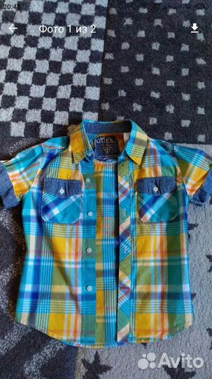 Рубашка 104 и 110