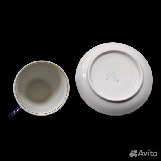 Кофейная Пара Фарфор Довбышевский Завод СССР