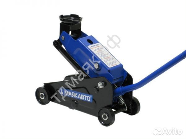 Домкрат гидравлический подкатной 2,5т h145-400мм