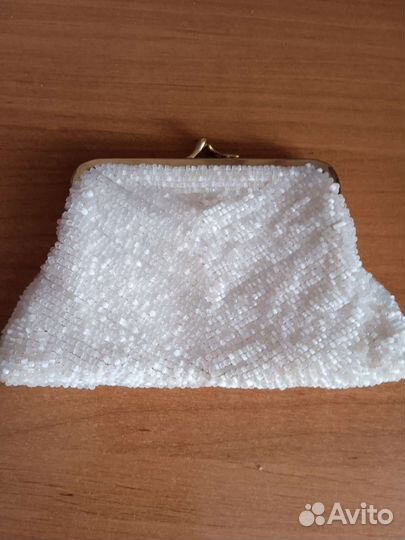 Кошелёк, шитый бисером, винтаж