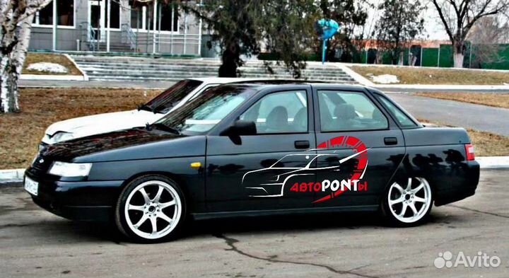 Бампер Ваз 2110 и 2112 передний крашеный