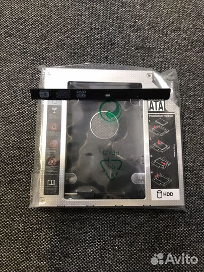 Салазки (оптибэй) переходник для ssd в ноутбук