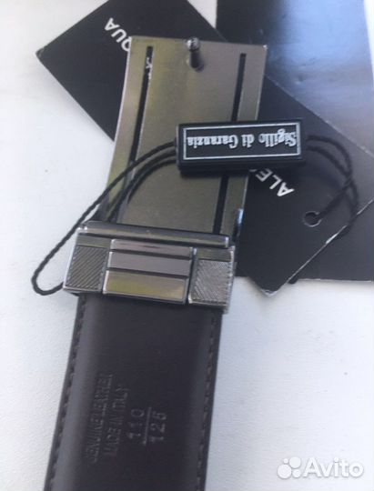 Ремень кожаный Ferre, италия оригинал