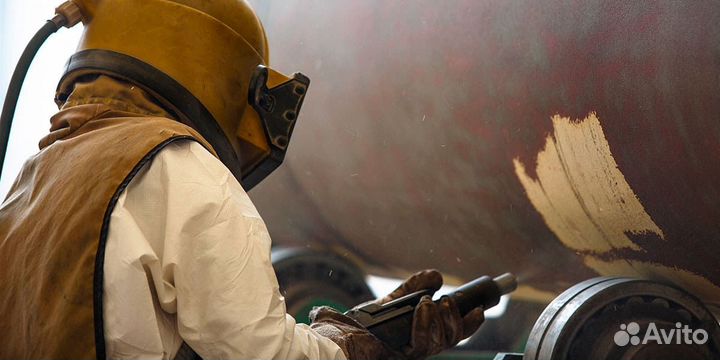 Пескоструйная обработка с выездом