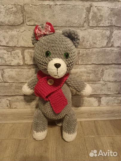Котик игрушка ручная работа