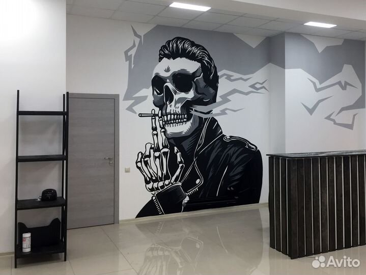 Роспись стен Ставрополь. Граффити. Художник