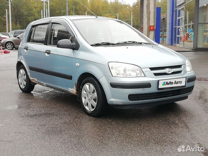 Hyundai Getz 1.3 МТ, 2005, 103 000 км