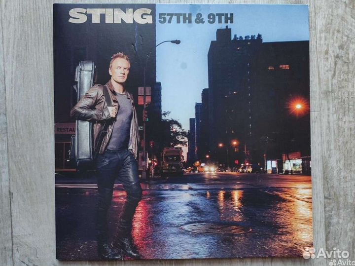 Sting - Sting 57th & 9th (Blue Vinyl) - LP NM- /NM