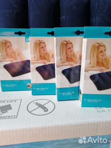 Подушки надувные туристические новые 2 шт