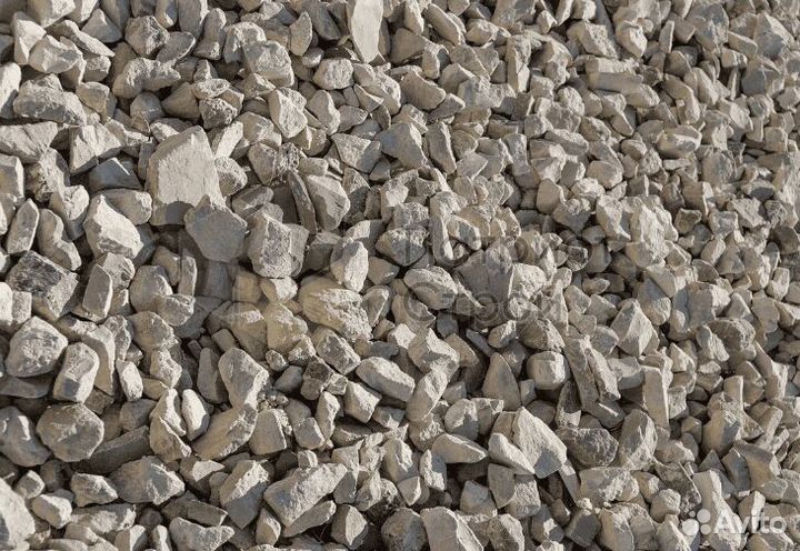 Щебень доломитный