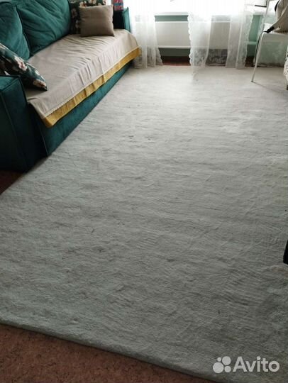 Продам ковер бежевый шерсть