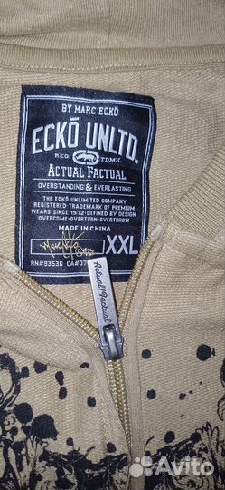 Ecko unltd зип худи rap рэп