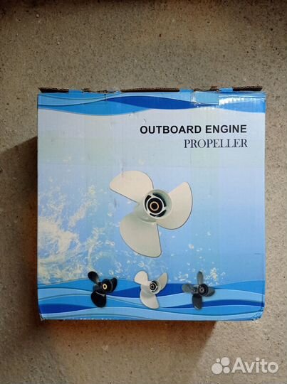 Гребной винт yamaha,60-140 3х13-1/4х17