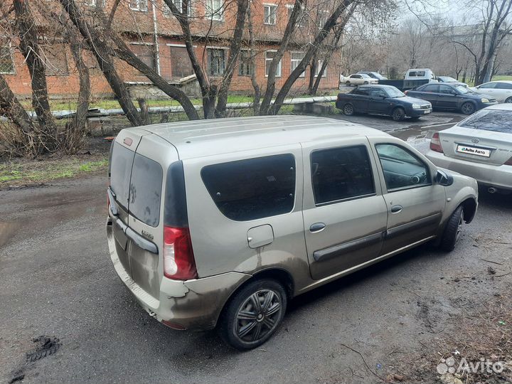 LADA Largus 1.6 МТ, 2013, битый, 168 000 км
