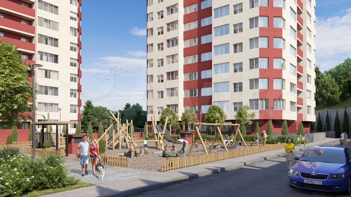 1-к. квартира, 34,4 м², 10/15 эт.