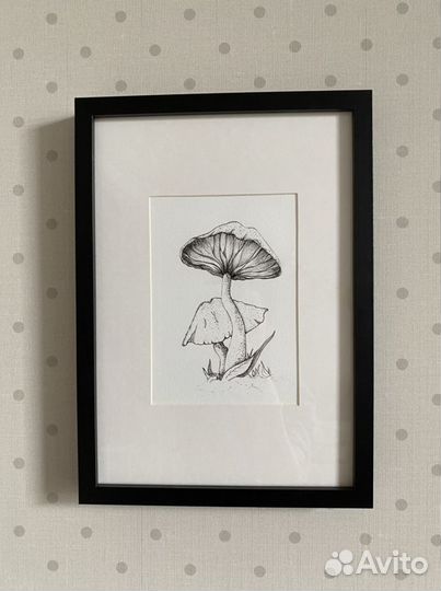 Картина графика декор