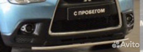 Защита переднего бампера для Mitsubishi ASX