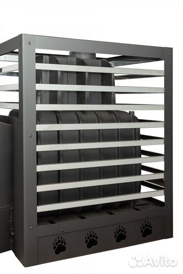 Печь Для Бани чугунная Медведь 30 «Хай-тек»