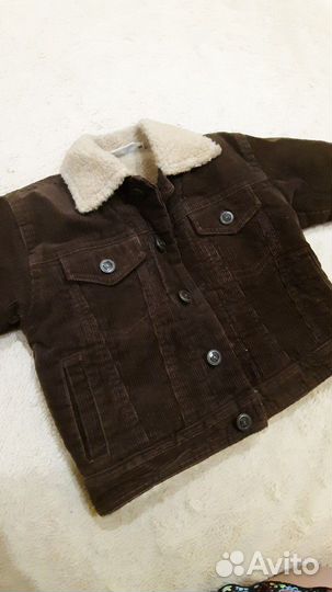 Ультрамодная джинсовка на теплом подкладе