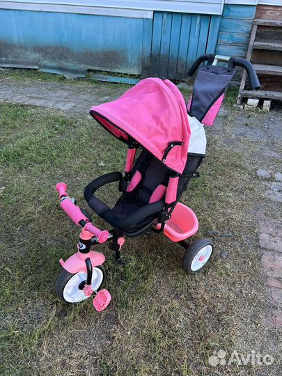 Детский велосипед с ручкой