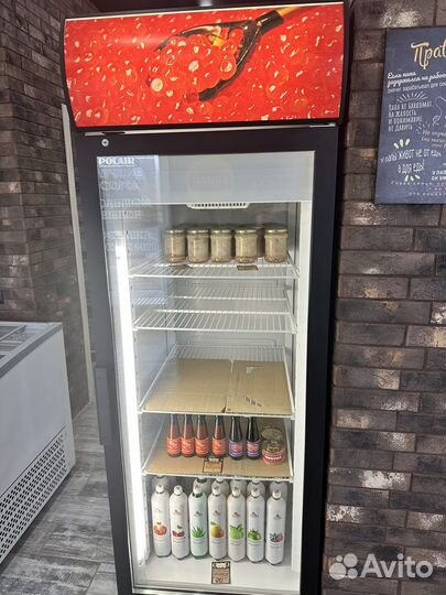Холодильник витрина бу для напитков для икры